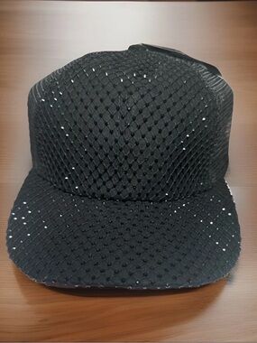 🆕 C.C  Women's Rhinestone Tucker Mesh Baseball Cap